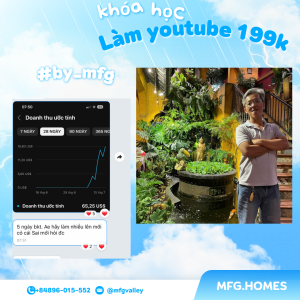 MFG Khóa Học Youtube 199k Online - MR LƯU VĂN TẤN MFG - Support Trọn Đời Theo Update